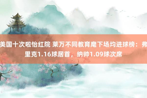 美国十次啦怡红院 莱万不同教育麾下场均进球榜：弗里克1.16球居首，纳帅1.09球次席